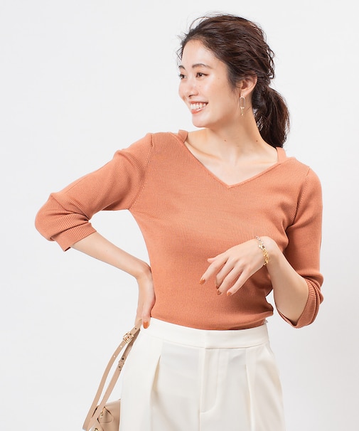 肩ひもニットプル