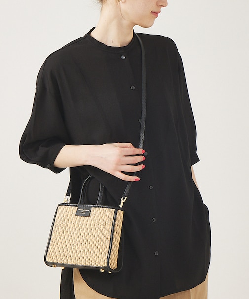 ボイルメッシュブラウス