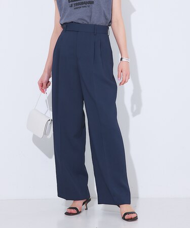 ツイルワイドパンツ