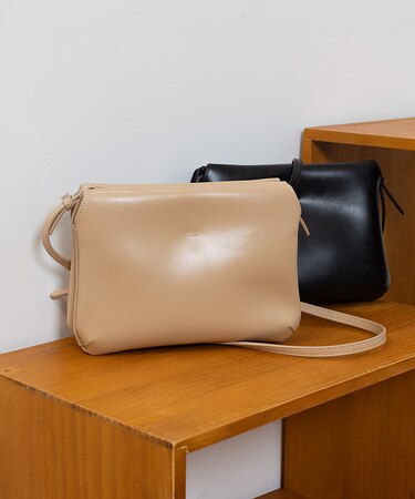 YAHKI 別注 Soft Ｗ Face ショルダーバッグ