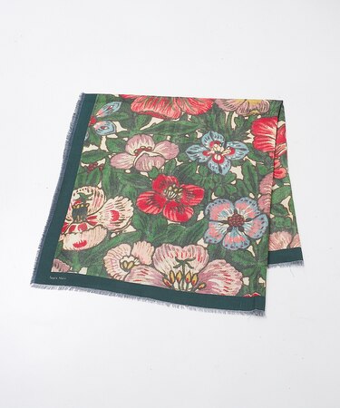 【Tapis Noir】ラージフラワー スカーフ