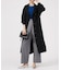 フロントダブルベルテッドコート