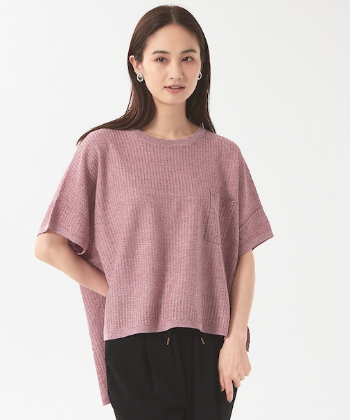 ポケットニットプルオーバー