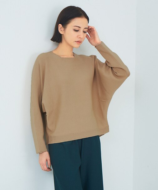 【新色入荷】ananaドルマンニットプルオーバー