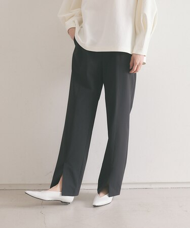 《セットアップ対応》2WAYストレッチセンターベンツパンツ