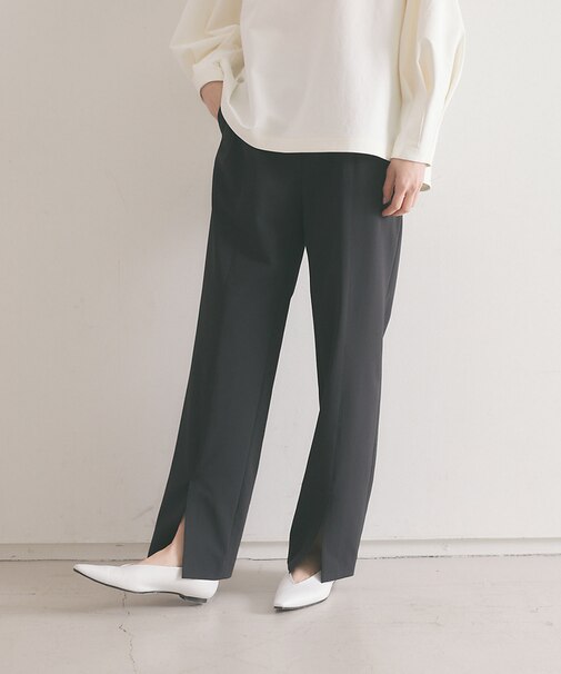 《セットアップ対応》2WAYストレッチセンターベンツパンツ