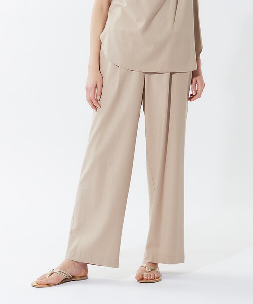 《セットアップ対応》ブライトリネンパンツ