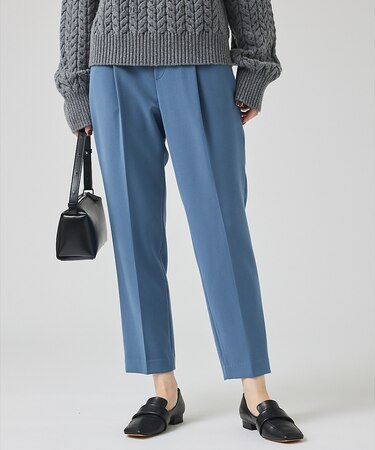 ダブルクロスセンタープレスパンツ