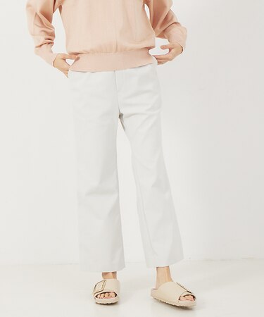 セミフレアイージーパンツ