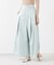 ハイウエストコットンワイドパンツ