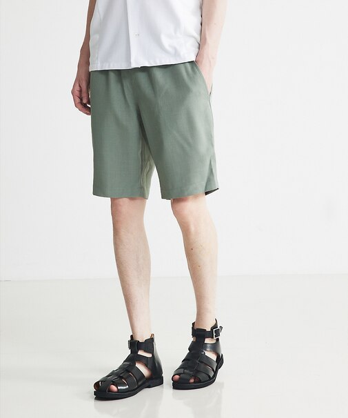 【BLANC】【セットアップ対応】ポリツイルショーツ