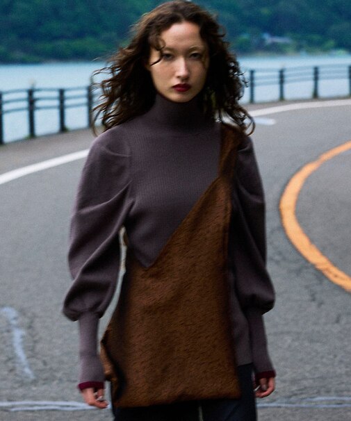 ジャガード バッグ