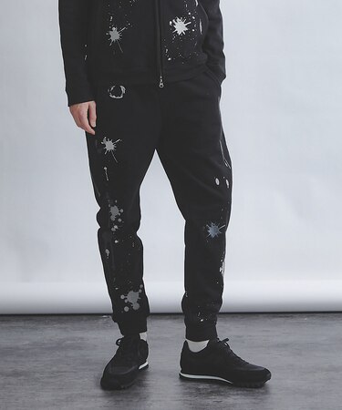 【セットアップ対応】ドロッピングプリント パンツ