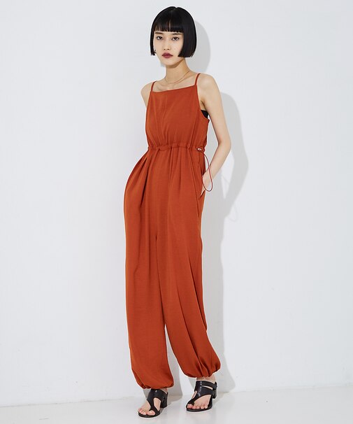 リネンライクオールインワンサロペット