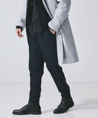 ウーリッシュフラノスリムテーパード