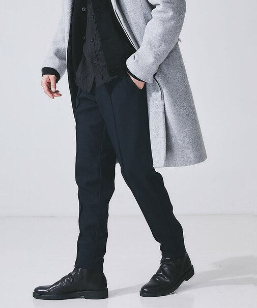 ウーリッシュフラノスリムテーパード