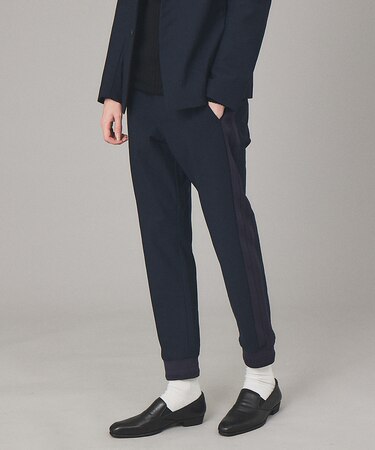 【セットアップ対応】ハイストレッチパンツ裏起毛