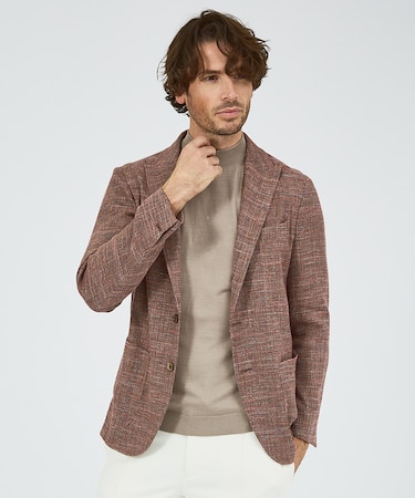 BOTTLI社コットンリネンイージー ジャケット