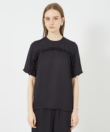 【セットアップ対応】フリルTブラウス