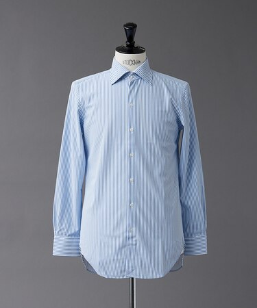 ロンドンストライプトリコット シャツ