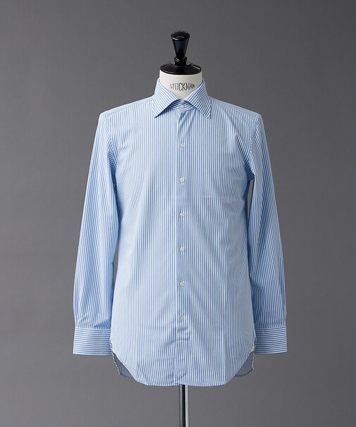 ロンドンストライプトリコット シャツ