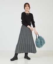 ニットジャガードセットアップ