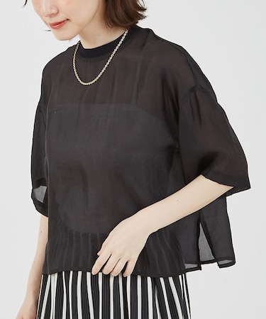シアーTシャツ