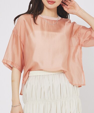 シアーTシャツ