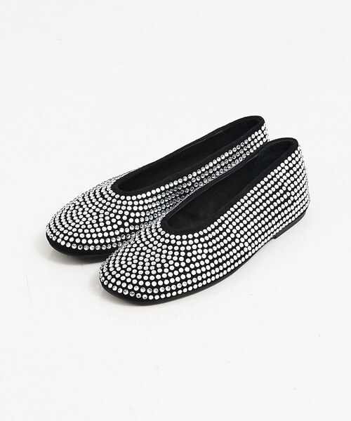 TONY BIANCO ラインストーンフラットシューズ TONY BIANCO ラインストーンフラットシューズ