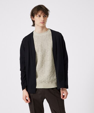 ハイツイスト ニット カーディガン