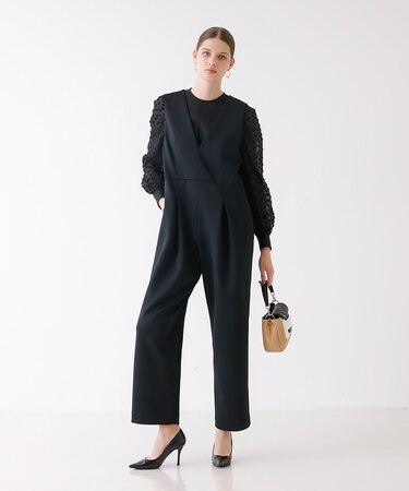 ポリエステルストレッチダンボールオールインワン