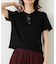 シャーリングボーダーTシャツ