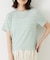シャーリングボーダーTシャツ
