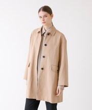 Aラインステンカラーコート