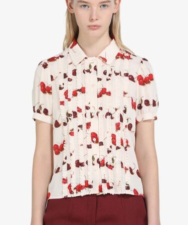 【 N゜21/ヌメロヴェントゥーノ】 チェリーブラウス