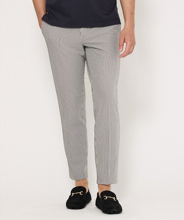 【セットアップ対応】トリコットサッカー サイドゴム スラックス