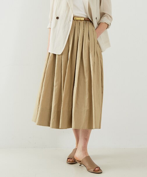 ラミーデニムギャザースカート