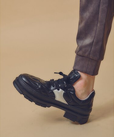 【40周年】フットボール レザースニーカー