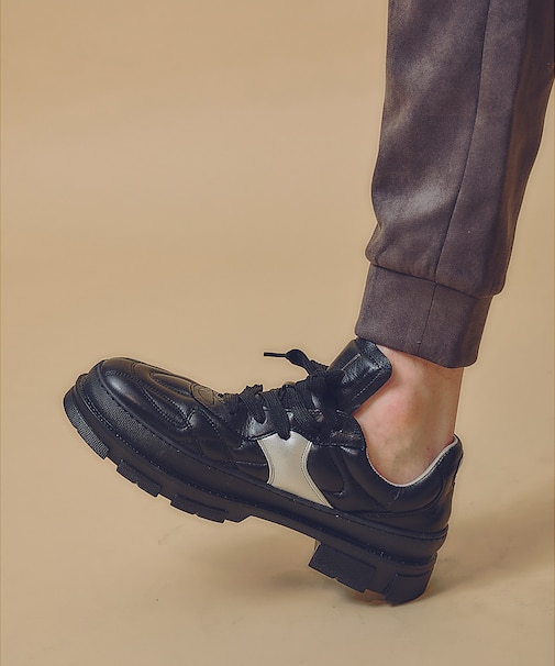 【40周年】フットボール レザースニーカー