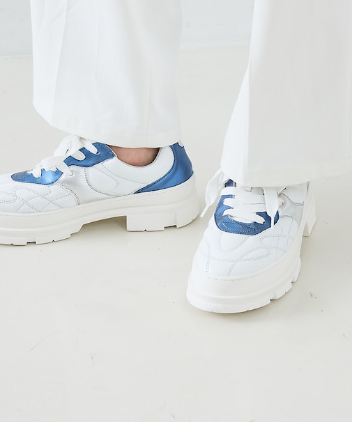 【40周年】フットボール レザースニーカー