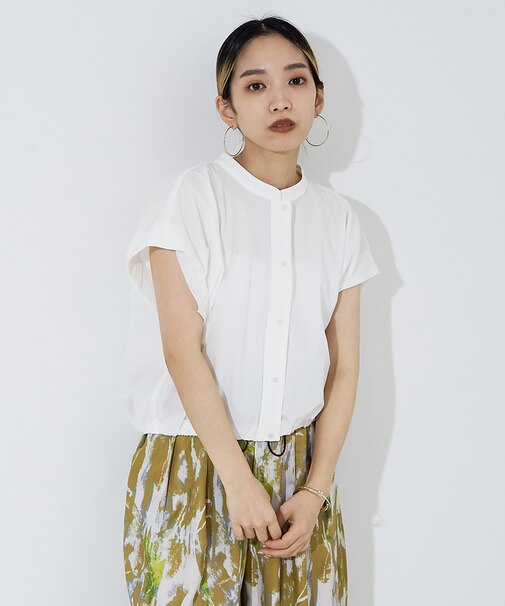 フレンチ ショートシャツ