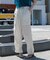 【セットアップ着用可】ワッシャーバックドロストパンツ