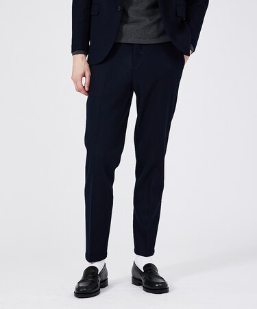 【セットアップ対応】ウールスムースジャージコンフォートパンツ