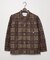 【White Mountaineering】チェック ジャカード ジャケット