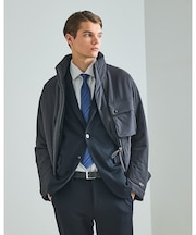 【PERTEX(R) EQUILIBRIUM】スタンドカラーブルゾン / 透湿性