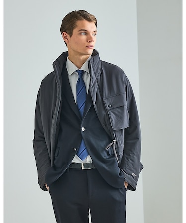 【PERTEX(R) EQUILIBRIUM】スタンドカラーブルゾン / 透湿性