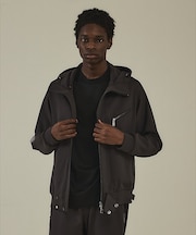 【セットアップ対応】ストレッチナイロン アクティブライダース フーディー