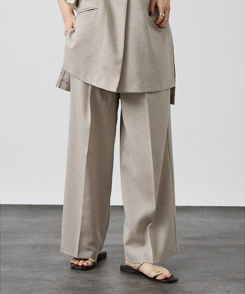 【セットアップ対応】オーバーザリネンパンツ