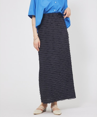 フリルティアードスカート