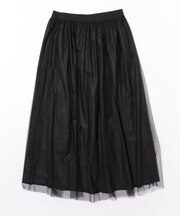 【一部店舗限定】タフタ×チュールリバーシブルスカート